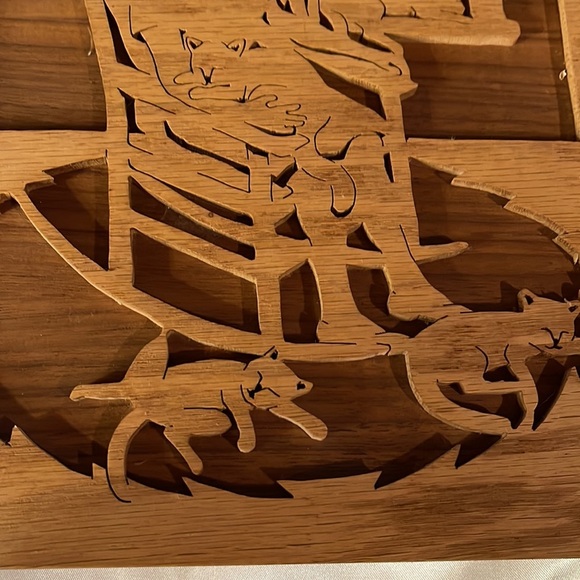 “Crazy Cat Lady” Cut Out Wood Art/ wall Hanging - Picture 4 of 7